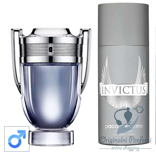 Paco Rabanne Invictus Set 100ml+deo150ml