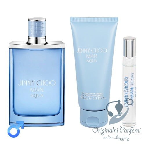 Jimmy Choo Man Aqua Set 100ml+7,5ml+100ml