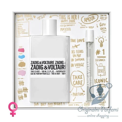 Zadig&Voltaire This Is Her Set 100ml+10ml
